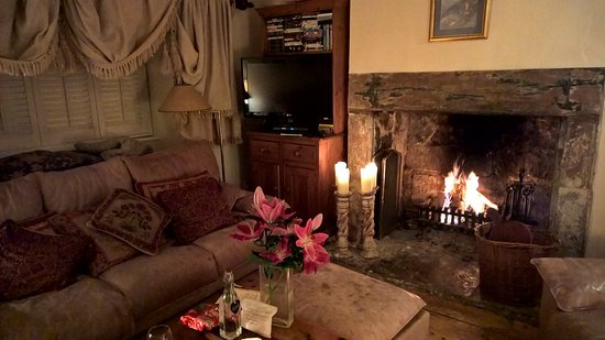 Fireplace Setup Awesome the Lovely Sitting Room with A Real Fireplace Picture Of