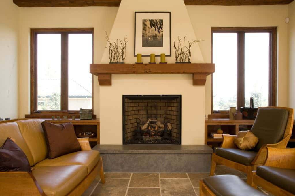 Fireplace Shelf Lovely Rustic Mantel Decor