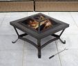 Fireplace Spark Arrestor Beautiful Bestmassage Outdoor Fire Pit Square Firepit Metal Fire Bowl Fireplace Backyard Patio Garden Stove with Spark Screen and Safety Poker From Walmart