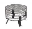 Fireplace Spark Arrestor Elegant Hy C 14" Black Galvanized Spark Arrestor Chimney Cap at Menards
