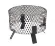 Fireplace Spark Arrestor Elegant Hy C 14" Black Galvanized Spark Arrestor Chimney Cap at Menards