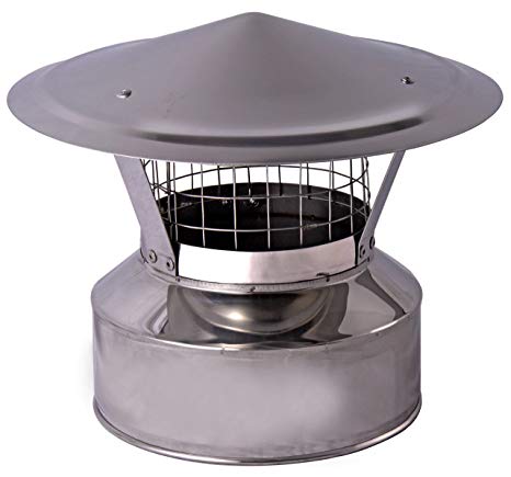 Fireplace Spark Arrestor Fresh Ecovent Usa Rain Cap with Spark Arrester for 6 Inch Inner Diameter Pipe