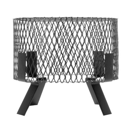 Fireplace Spark Arrestor New Hy C 12" Black Galvanized Spark Arrestor Chimney Cap at Menards