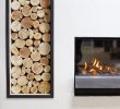Fireplace Specialists New Stacked Decorative Logs From the Log Basket Displayed In