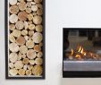 Fireplace Specialists New Stacked Decorative Logs From the Log Basket Displayed In