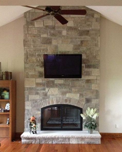 Fireplace Stone Tile Luxury Fireplace Stone Veneer by north Star Stone In Cobble