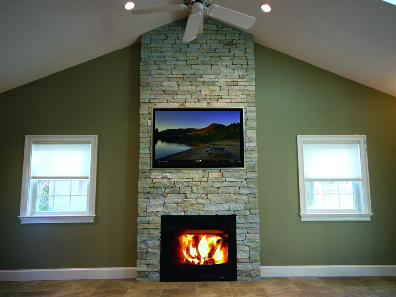 Fireplace Stone Veneer Panels Awesome Newport Mist Natural Gray Stone Thin Veneer for Cladding and
