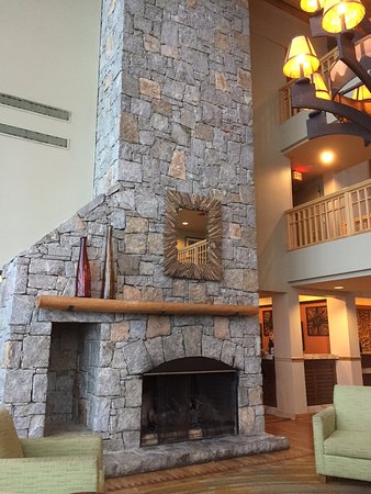 Fireplace Stone Walls Beautiful the Stone Wall Fireplace In the Lobby Picture Of