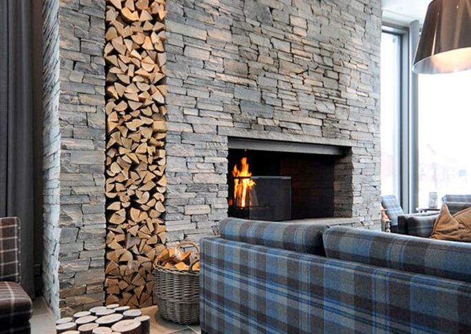 Fireplace Stone Walls New 50 Clever Ways to Feature Exposed Brick &amp; Stone Walls