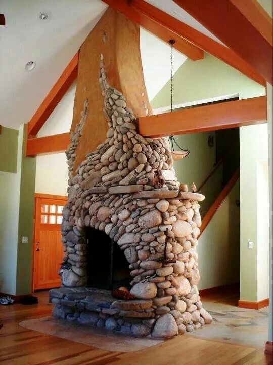 Fireplace Stones Rocks Awesome Eckermandesigns Mosaic and Stone Art In 2019