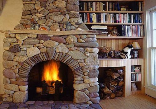 Fireplace Stones Rocks Beautiful Fireplaces Should Always E with A Built In Wood Holder
