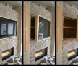 Fireplace Store Portland Awesome Hidden Storage Swinging Tv Cabinet Modern Living Room