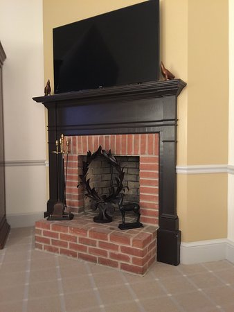 great fireplace inside