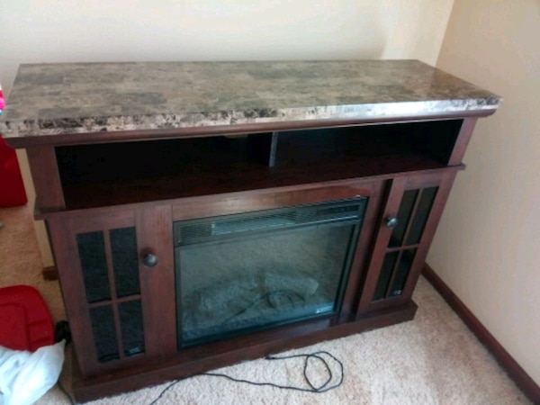 Fireplace Stores Milwaukee Fresh Marble top Electric Fireplace Tv Stand