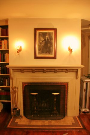 federal room fireplace
