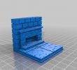 Fireplace Supplies Beautiful Openforge 2 0 Cut Stone Wall with Fireplace by Drop Db