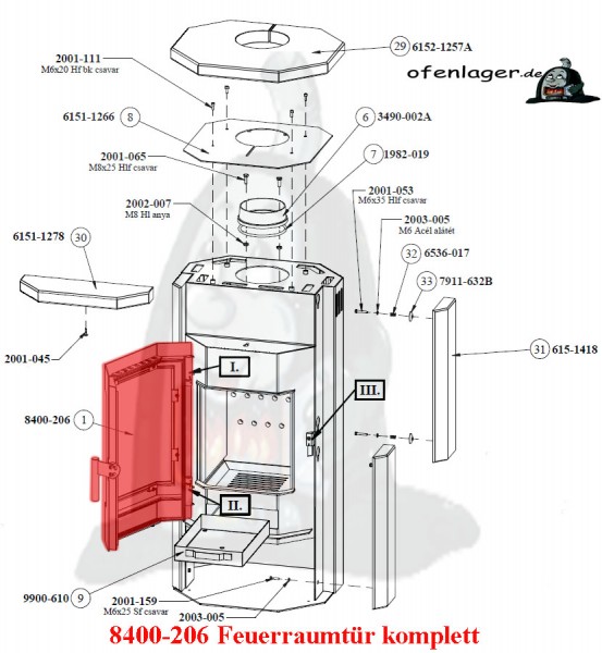 Fireplace Supply Near Me Awesome 8400 206 Feuerraumtür Komplett