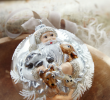 Fireplace Surround Stone Fresh Neiman Marcus Ball Christmas ornament with Santa and Friends $45 W Tax