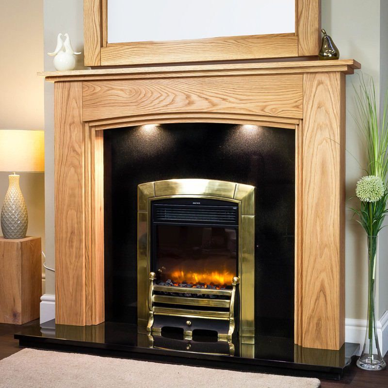 Lyndhurst Solid Oak Fireplace Surround in 2019 0dff08a6cdff856aad5cfa5f53fa14e7