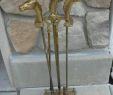 Fireplace tool Best Of Brass Horse Head Fireplace tools