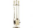 Fireplace tool Luxury Everly Quinn forada Ball Handle Fireplace tool Set