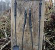 Fireplace tool Set Inspirational Fireplace tool Set Fire tongs Shovel Wall Mounted