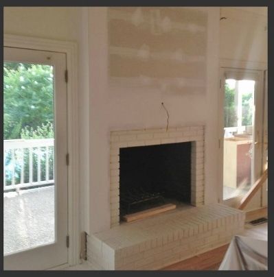 Fireplace and Mantel Makeover d23cfbb49a cc1f4b