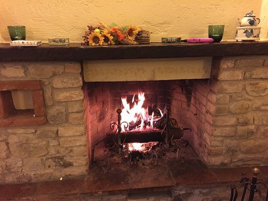 Fireplace Update Beautiful Fire In the Fireplace Of Our Apartment Bild Von