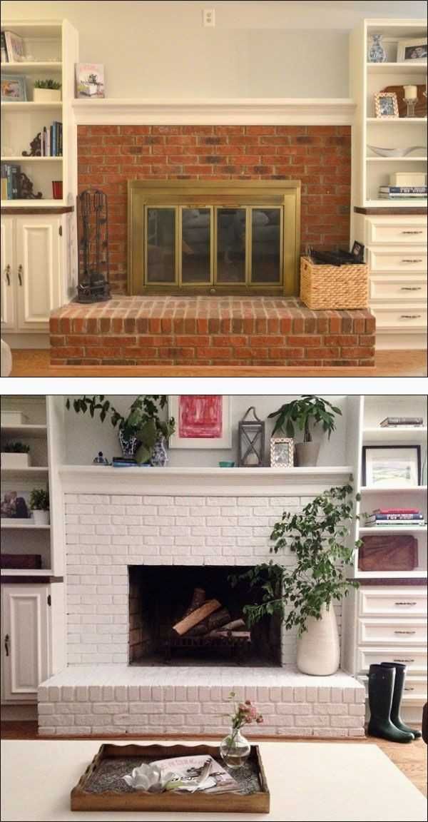 Fireplace Update Fresh Tile Over Brick Fireplace Magnificent Contemporary White