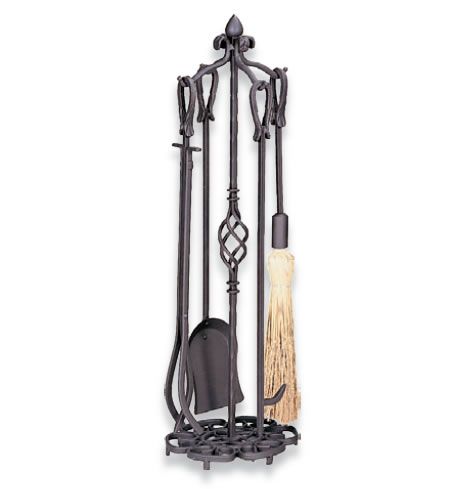 Uniflame 5 Piece Bronze Heavy Weight Fireset with Horseshoe fb660d be3a1a3f7d84ebc8f77f