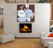 Fireplace Wall Art Beautiful Modern Abstract Flower Painting Oil Canvas Wall Art Bathroom Decor