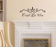 Fireplace Wall Art Unique C Est La Vie French Quotes Wall Decal Lettering Stickers Decor Wall Art for Living Room Diy Vinyl Wall Lettering Vinyl Wall Murals From Langru1002