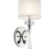 Fireplace Wall Sconces Unique Kichler Parker Point Chrome E Light Wall Sconce