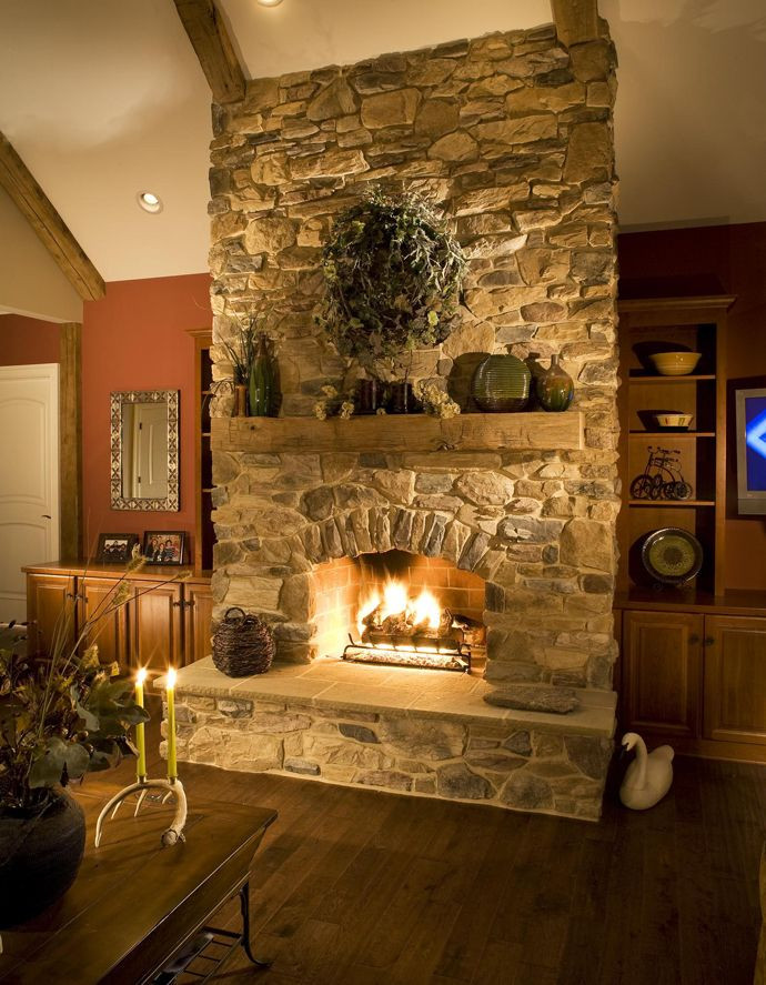 Fireplace Walls Designs Awesome Stone Fireplace Mantel Decor