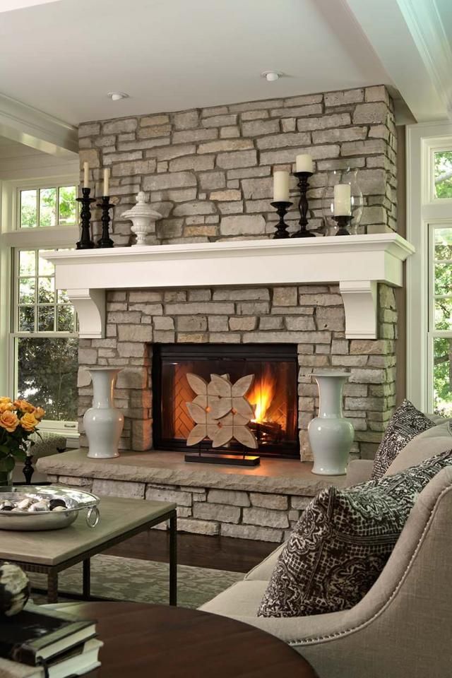 Fireplace Windows New 17 Traditional Living Room Design S Home