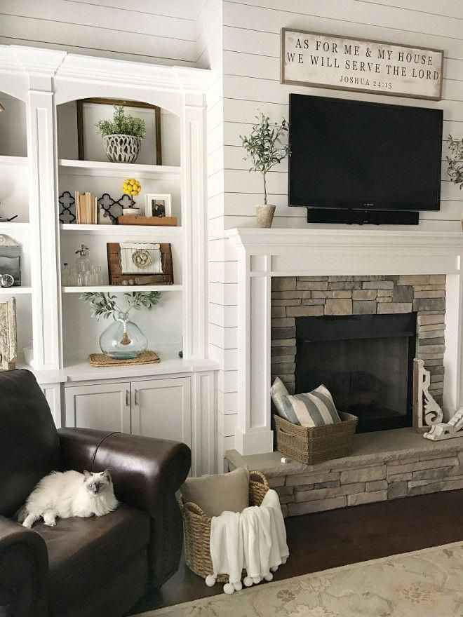 Fireplace with Shiplap New if the Cat Were A Dog It D Be Perfect ð