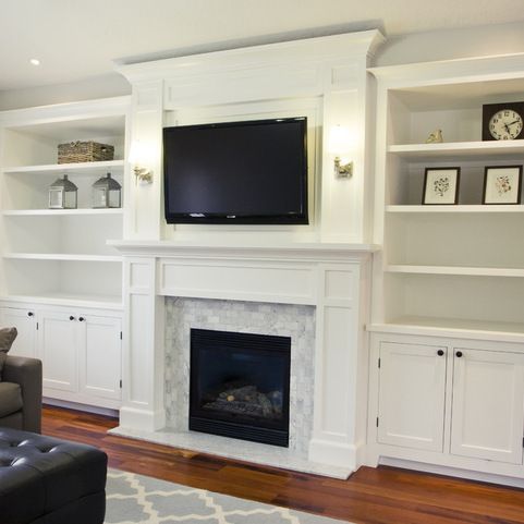 Fireplace with Tv Above with Built Ins Unique Fireplace Built Ins Design Ideas Remodel and