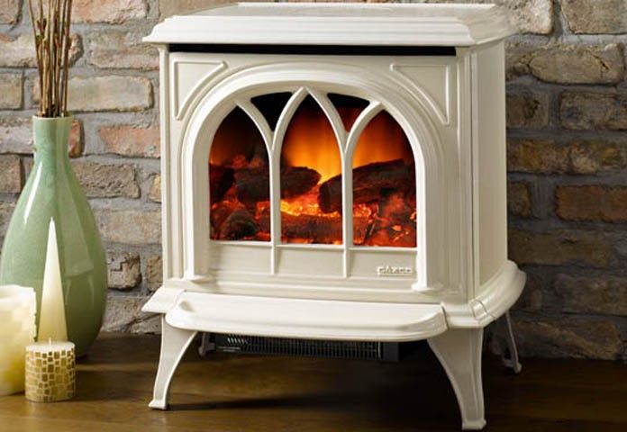 Fireplace without Chimney Lovely Huntingdon Electric Stove Ivory No Chimney Required