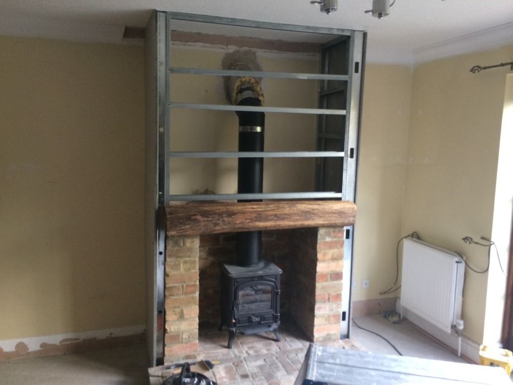 Fireplace Wood Burning Insert Inspirational Building A Fireplace Into An Existing Chimney