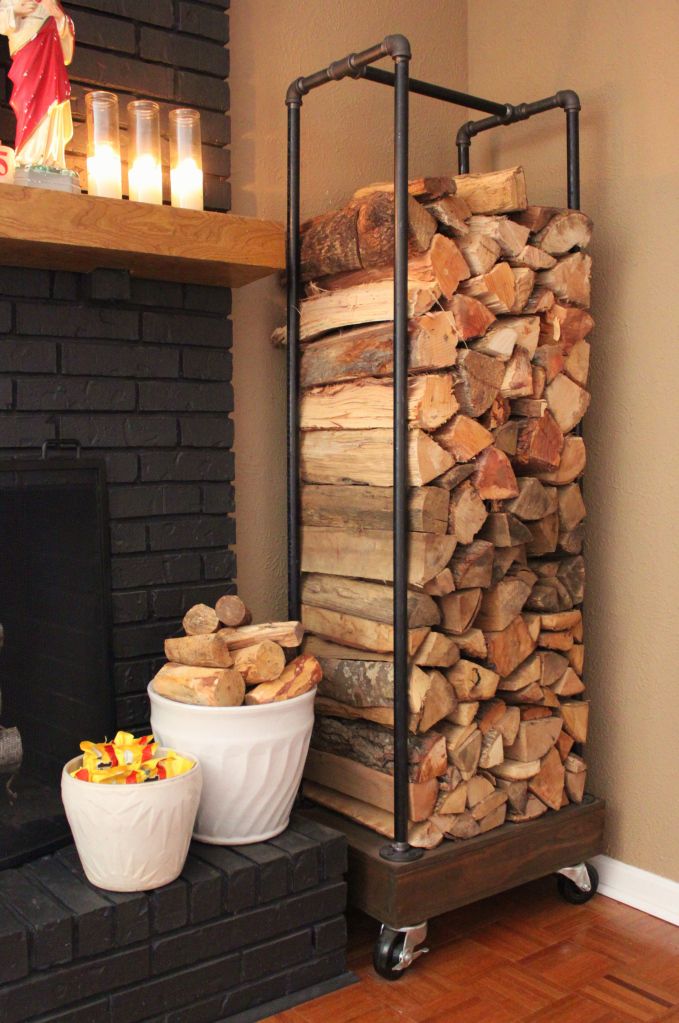 Fireplace Wood Holder Luxury Cool Firewood Storage Designs for Contemporary Homes