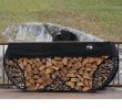 Fireplace Wood Holder Luxury Shelterit 8 Ft Firewood Log Rack with Kindling Wood Holder and Waterproof Cover Double Round