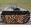 Fireplace Wood Holder Luxury Shelterit 8 Ft Firewood Log Rack with Kindling Wood Holder and Waterproof Cover Double Round