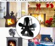 Fireplace Wood Storage Awesome 5 Blade Heat Self Powered Wood Stove Fan Burner Fireplace Silent Ecofan