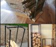 Fireplace Wood Storage Elegant Build A Fire Wood Holder From Plumbing Pipes