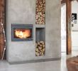 Fireplace Wood Storage Lovely 6 Ways to Warm Up A Modern Interior