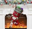 Fireplace Xmas Decorations Best Of 2018 New wholesale New Christmas Tree Decorations Hang Candy socks Xmas Stockings for Kids Christmas Gift Holiday Home Decor Holiday ornaments From