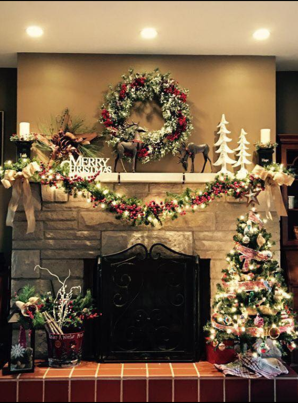 Pin by Jen Hartnett on Christmas Fireplaces 33ae0d2b faf96eaec f8e5