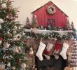 Fireplace Xmas Decorations Fresh Give Santa A Warm Wel E with these Christmas Mantel