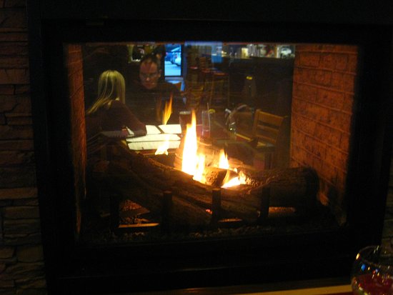 fireside Picture of Me n Ed s Pizza Parlor Langley City fireside