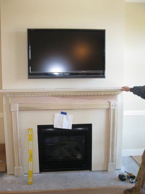 Flat Fireplace New Installing A Fireplace Mantle Mantle